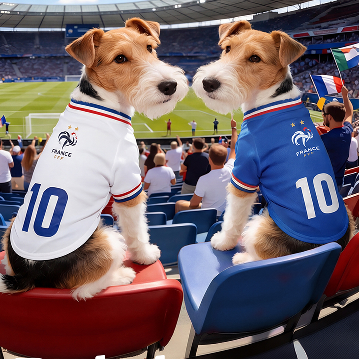 France FFF Pet No.10 Home Jersey - Blue